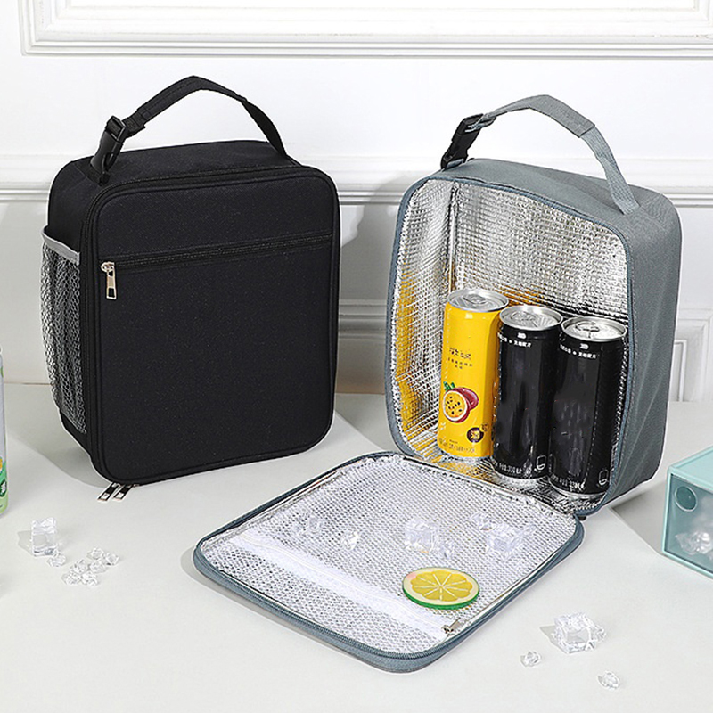 Tote Bag Sublimation - ポータブル断熱キャンバスランチバッグ,保温ボックス,食品容器,学校,ピクニック,男性,女性,子供,旅行,日焼け止めボックス