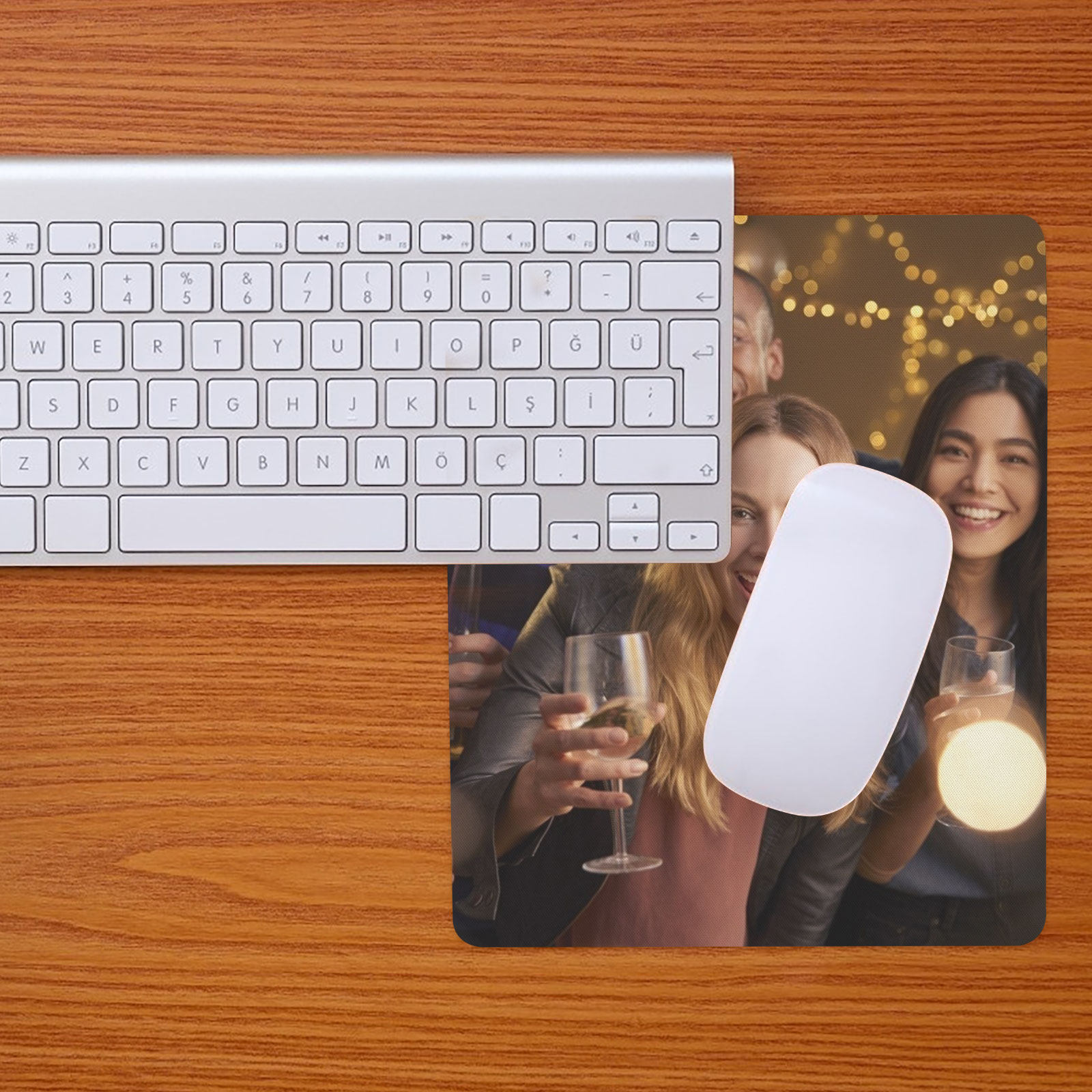 Mouse Pad Blank Sublimation - 5枚セット昇華印刷用無地マウスパッド、大型ゴム製滑り止めデスクマット、コンピューター・ノートパソコン・ゲーミング用昇華印刷マウスパッド