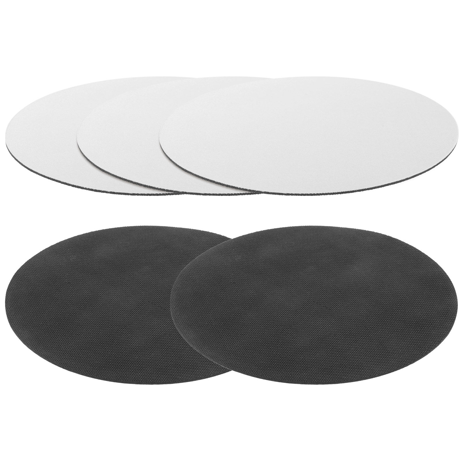 5枚セット ゴム製無地マウスパッド 大型滑り止めデスクマット - Mouse Pad Blank Sublimation のレビューと価格