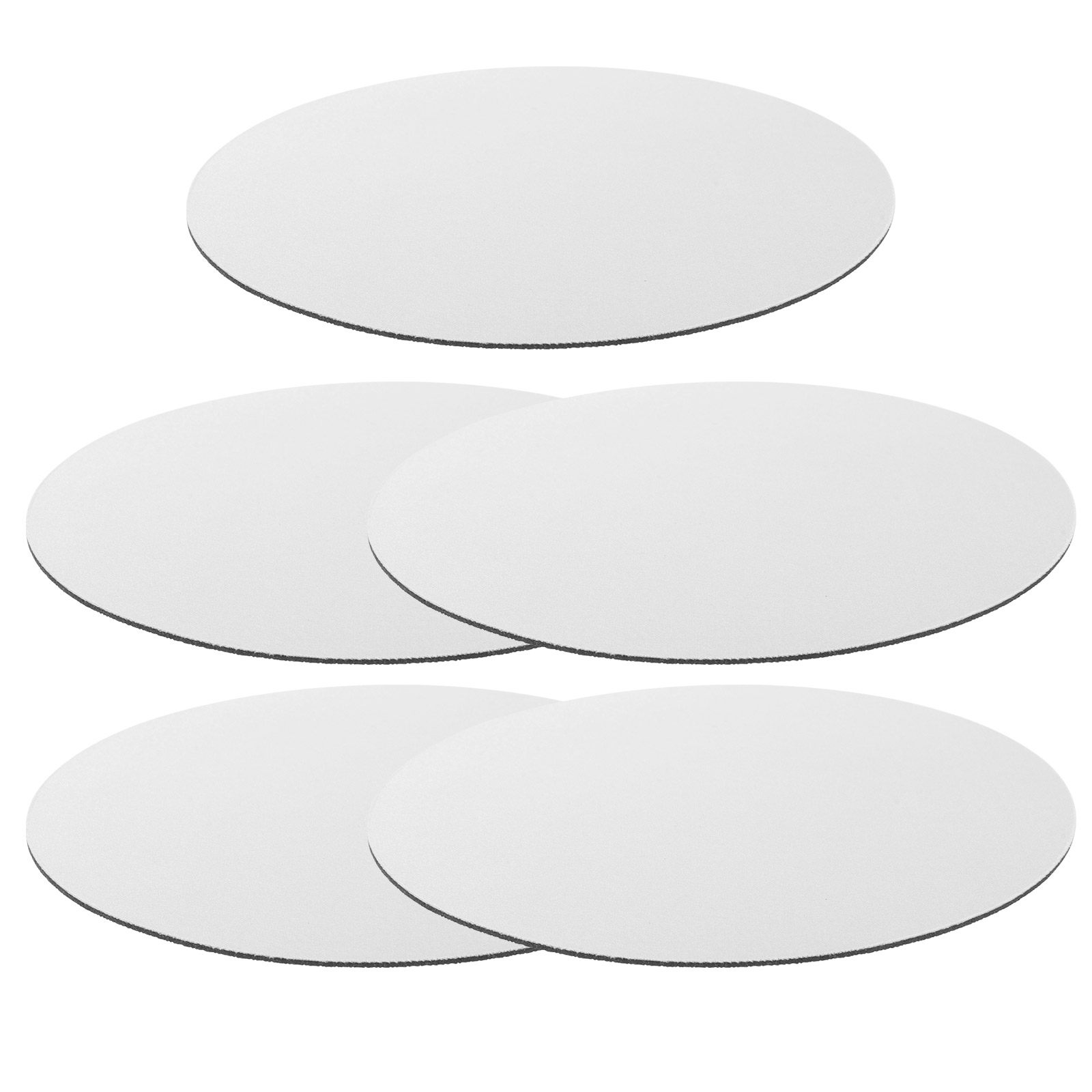 5枚セット ゴム製無地マウスパッド 大型滑り止めデスクマット - Mouse Pad Blank Sublimation のレビューと価格