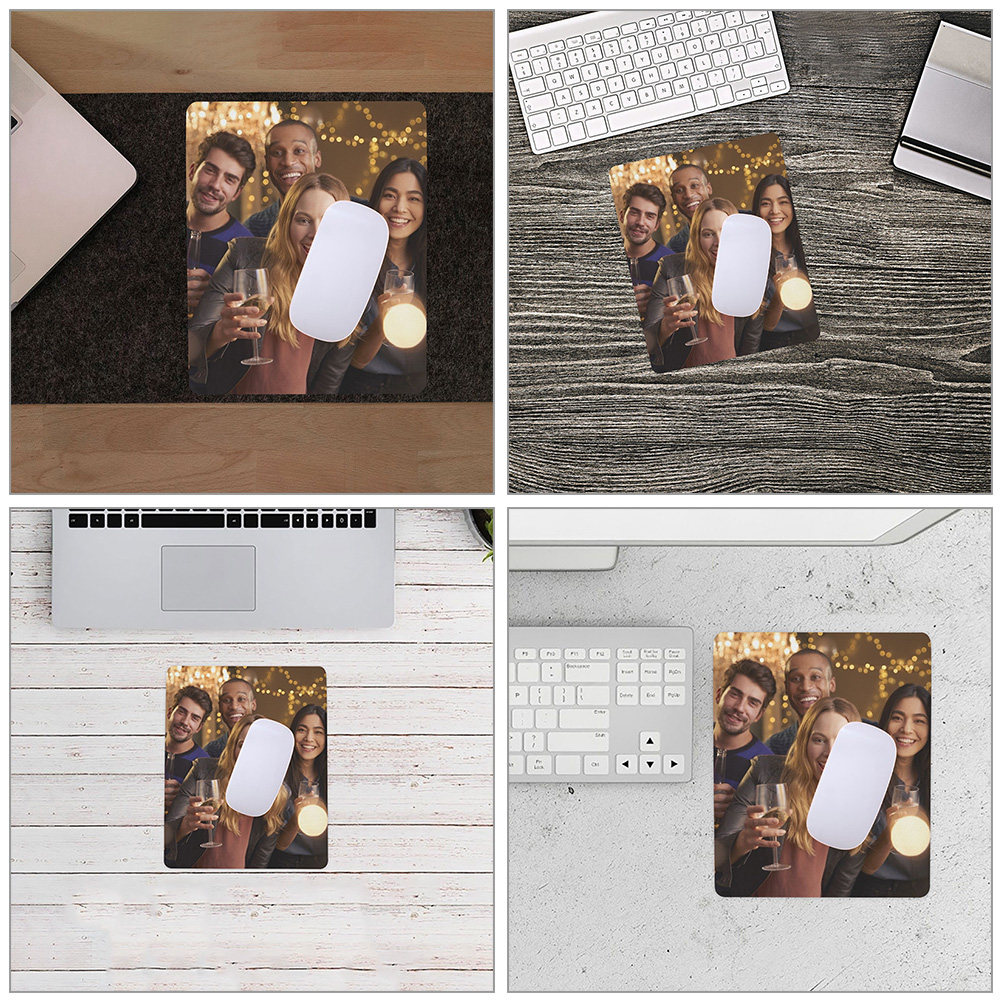 4枚セット昇華型マウスパッドブランク、ゴム製滑り止め、大型D - Mouse Pad Blank Sublimation のレビューと価格