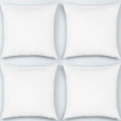 4 個の昇華枕カバー DIY ホワイトクッションカバー ポリ - Pillow Cover Sublimation のレビューと価格
