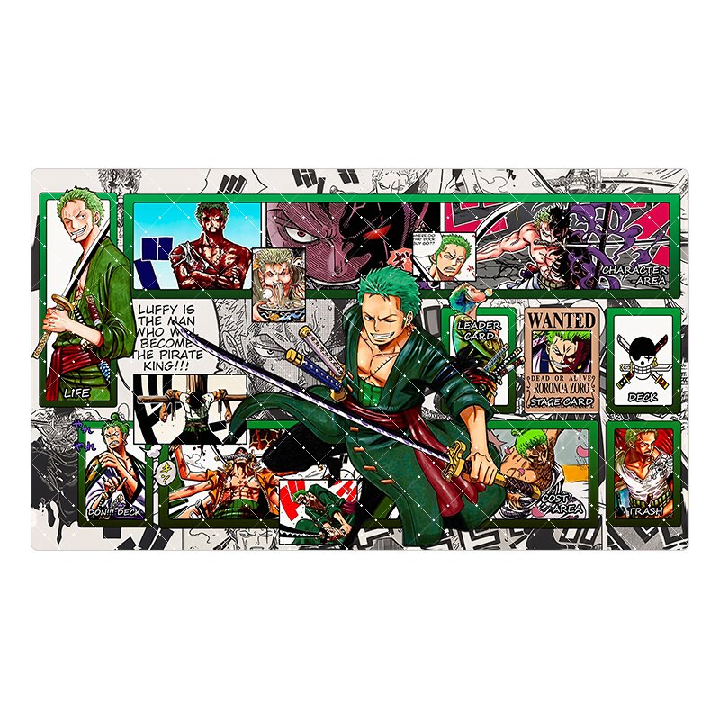 4モデル ワンピース OPCG 600x350mm ロロノア - Door Mat Blank のレビューと価格