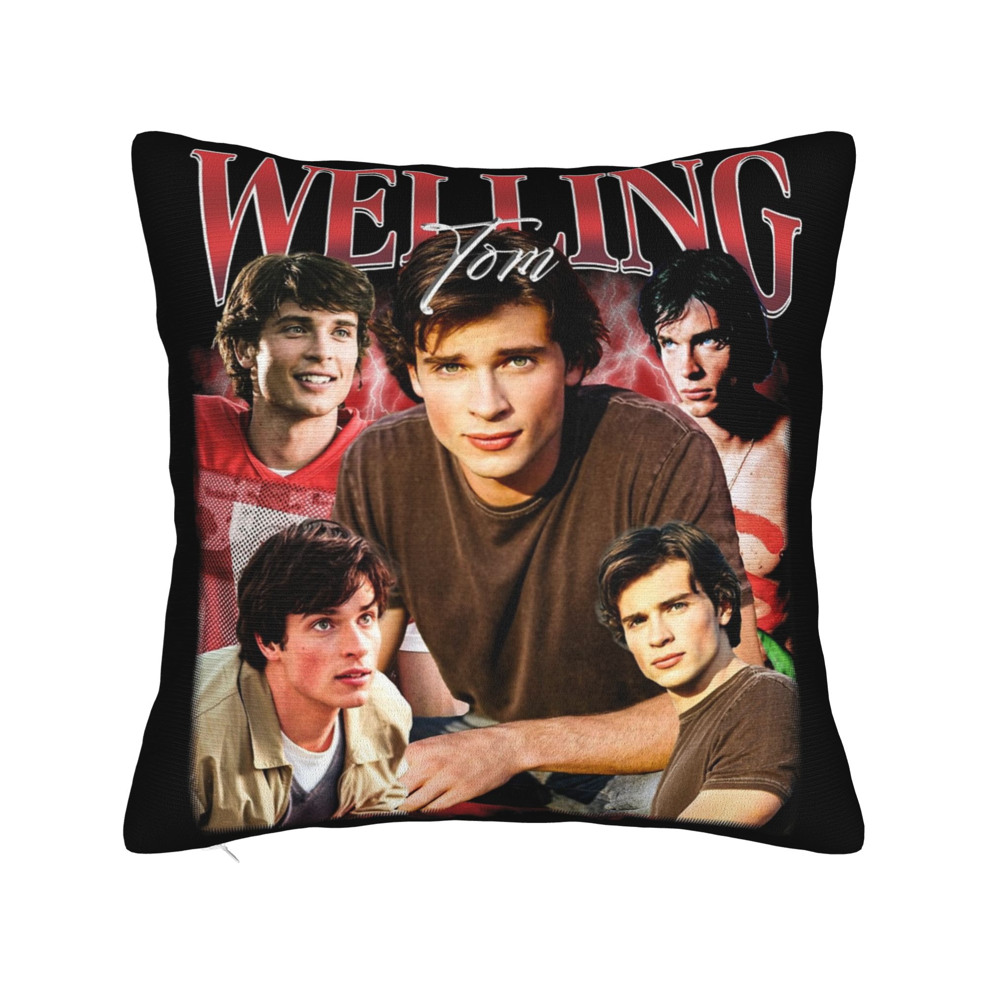 ヴィンテージ ウェリング トム ヒートド ライバルリティ 枕 - Pillow Cover Sublimation のレビューと価格