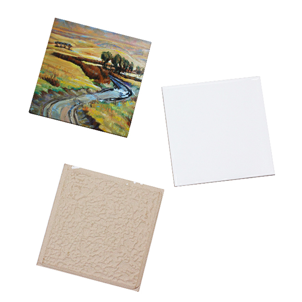 20枚 4.25インチ x 4.25インチ 昇華プリント用白 - Ceramic Tile Blank のレビューと価格