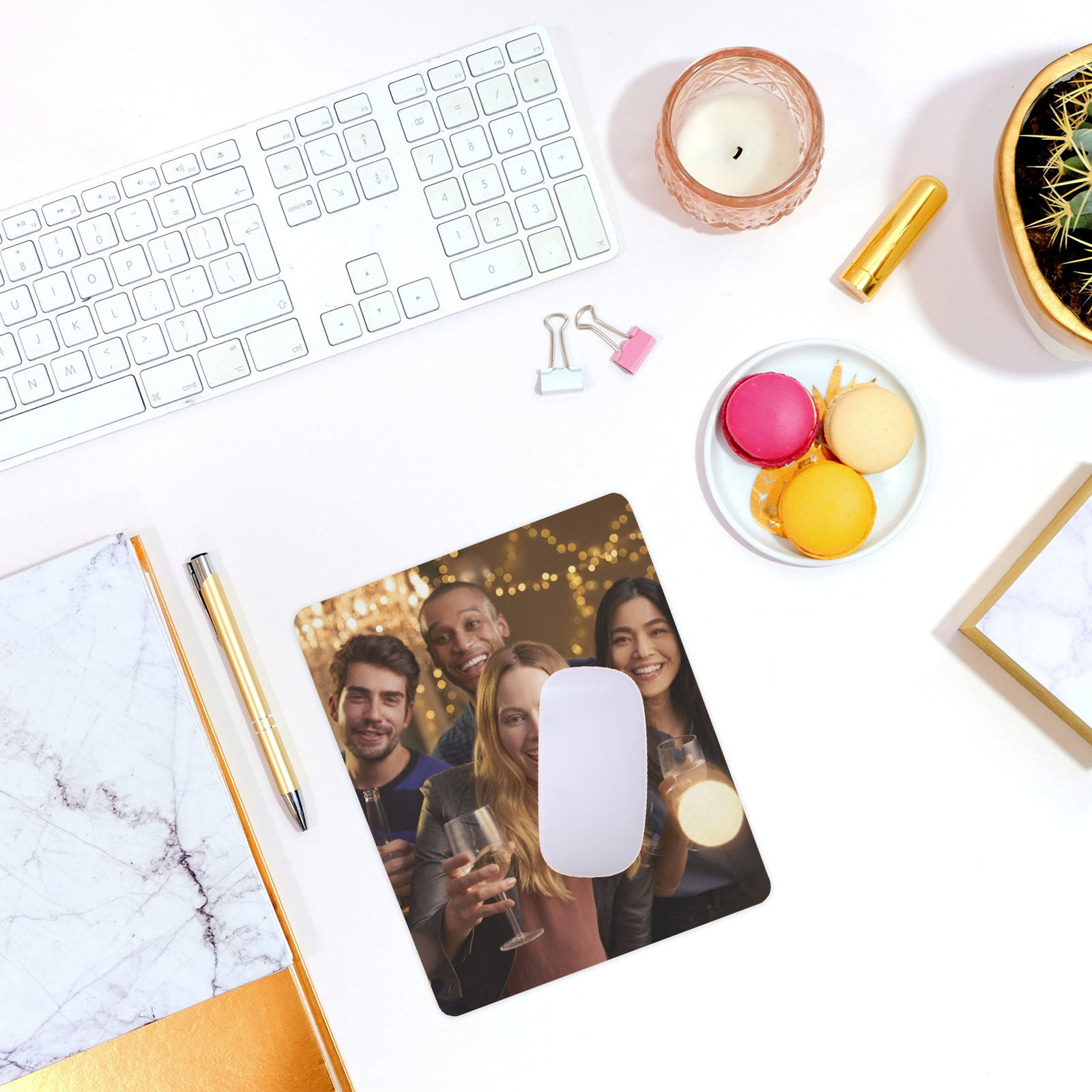 5枚セット昇華印刷用無地マウスパッド、大型ゴム製滑り止めデス - Mouse Pad Blank Sublimation のレビューと価格