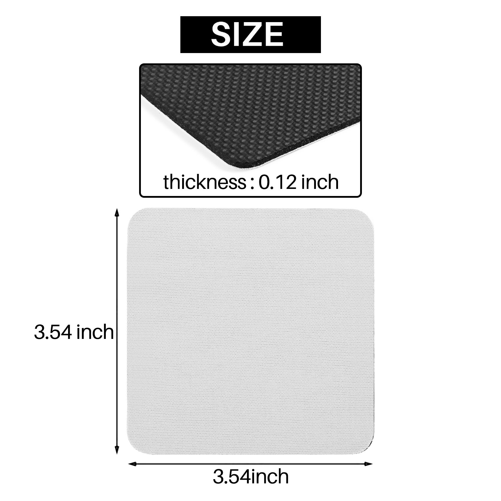 35 ピース正方形昇華コースター昇華ブランクカップマットブラ - Coaster Sublimation Blank のレビューと価格