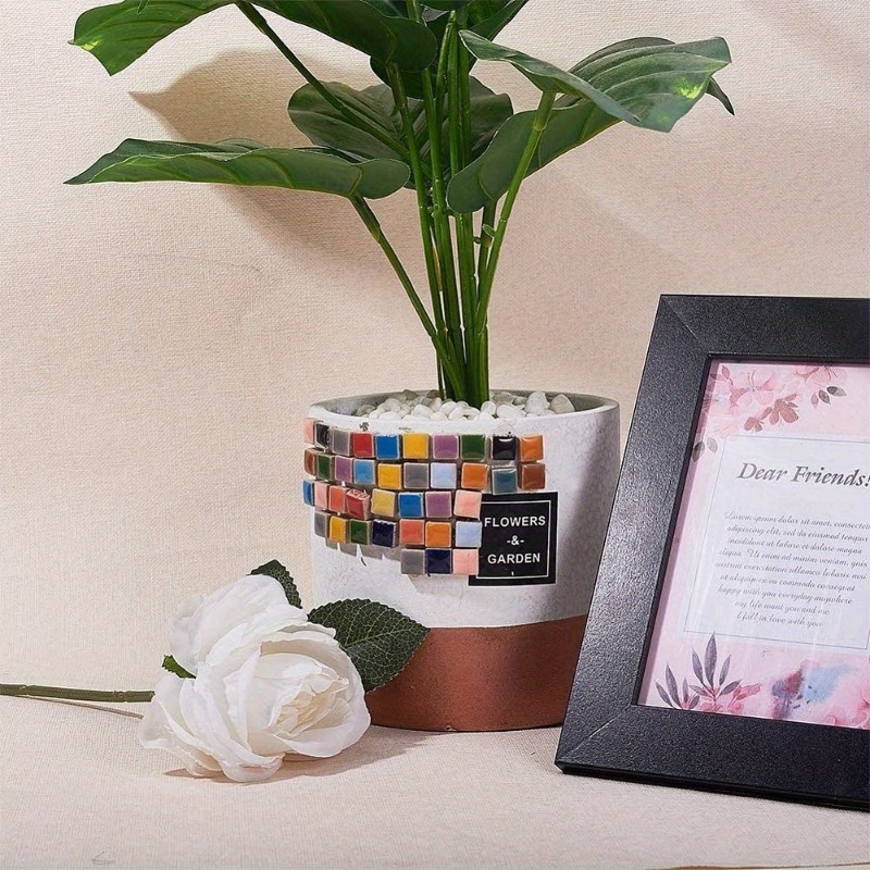 100g角型セラミックモザイクタイル磁器モザイクタイルDIY - Ceramic Tile Blank のレビューと価格
