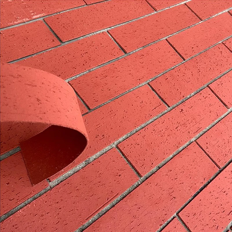 3D レンガの壁のステッカータイル 3D 壁の装飾防水石タイ - Ceramic Tile Blank のレビューと価格