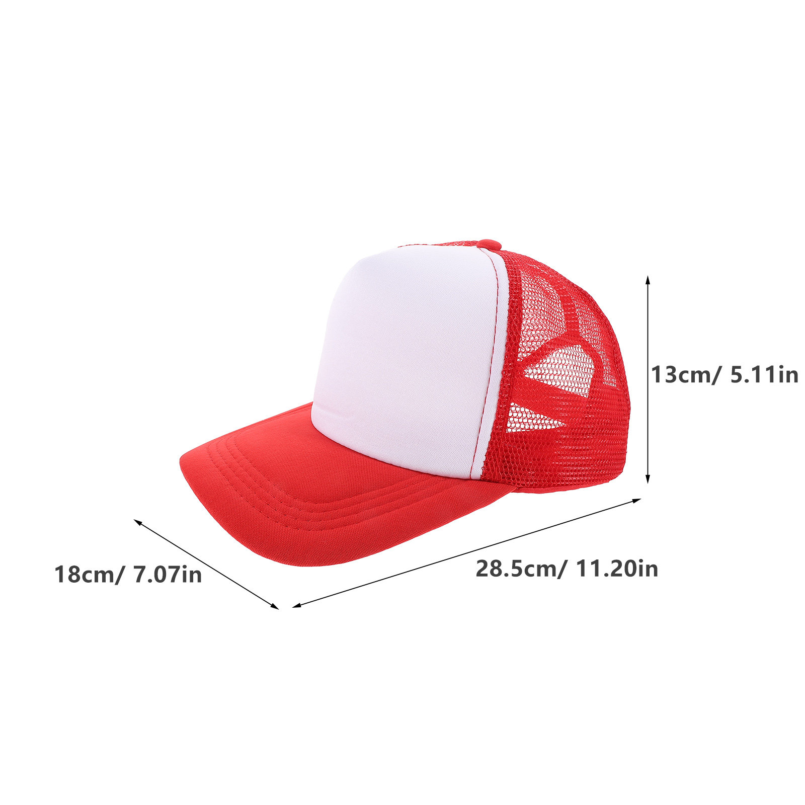 10個入り 無地メッシュ野球帽 DIY昇華プリントキャップ  - Hat Sublimation Blank のレビューと価格